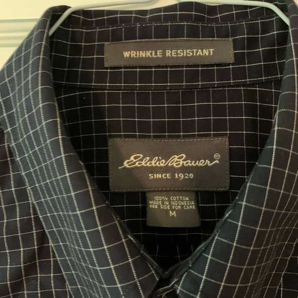 Eddie Bauer Wrinkle Resistant Dress Shirt - Picture 4 of 6